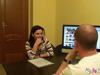 Porno Casting für die junge Patricia