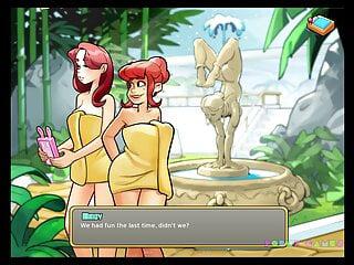 Die Dominic Kolumbianerin Codi Pink hat spaß in der Sauna