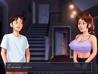 Sommers geile Cougar spielt an sich rum